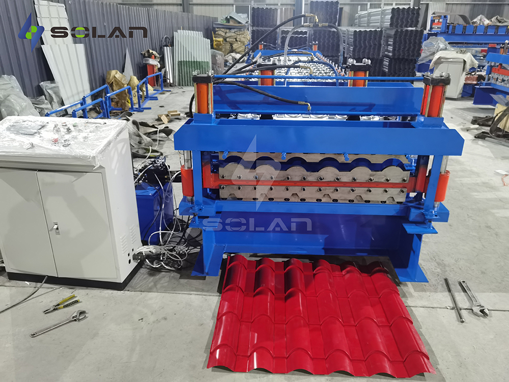 double layer roll forming machine